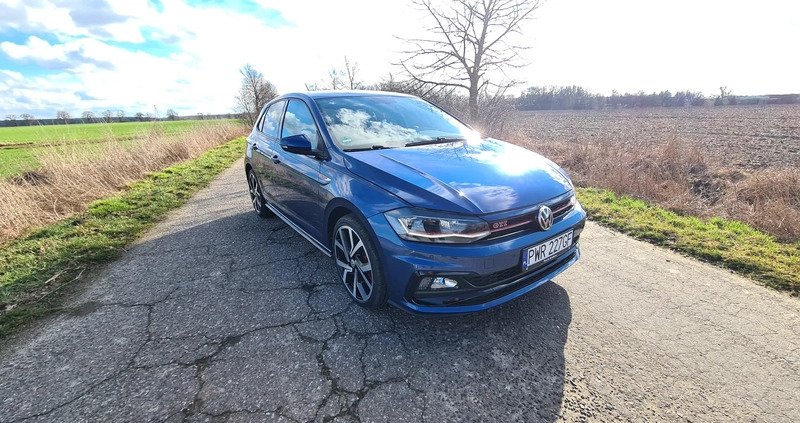 Volkswagen Polo cena 84000 przebieg: 40000, rok produkcji 2019 z Września małe 704